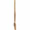 Ekena Millwork Alberta Timber Gable Bracket, Western Red Cedar, 108"W x 45"H x 1 1/2"D x 5 1/2"F, 10/12 Pitch GBW108X45X0206ALB00SWR - alternate 5